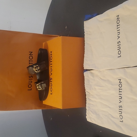 Louis vuitton bomb Dia flat mule - Picture 5 of 5